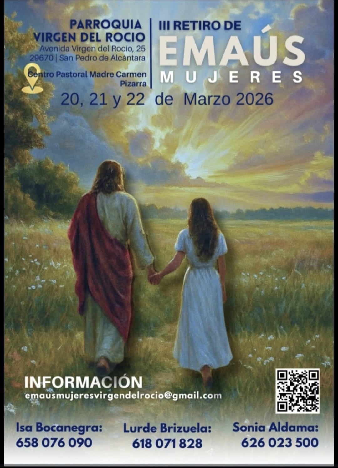 Cartel Emaús Mujeres III San Pedro